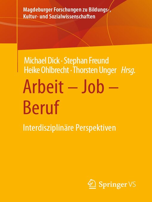 Title details for Arbeit – Job – Beruf by Michael Dick - Available